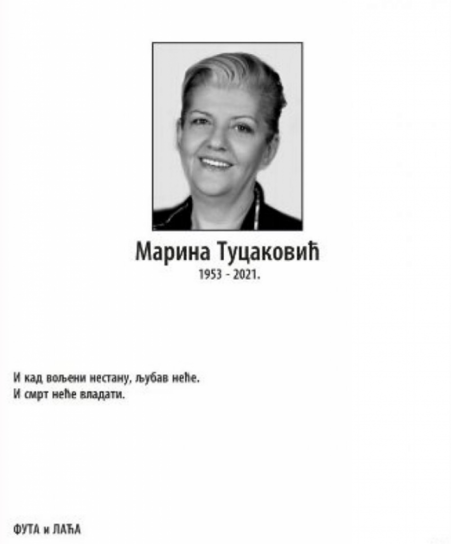 SANDUK POKRIVEN CRVENIM RUŽAMA Danas je sahrana Marine Tucaković, a prizori na Novom groblju slomiće i najtvrđa srca