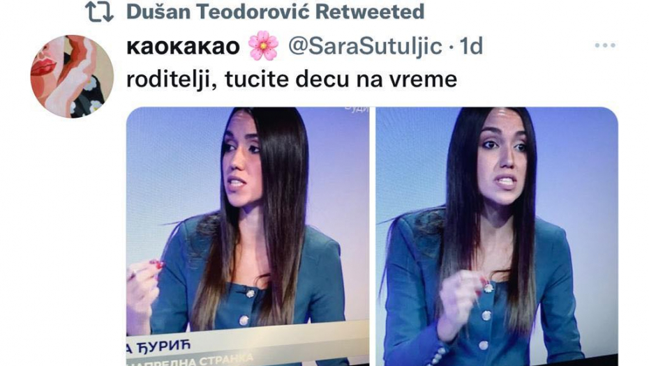 DEMOKRATSKI, NEMA ŠTA Pristalice opozicije pozivaju na linč, tukli bi Nevenu Đurić