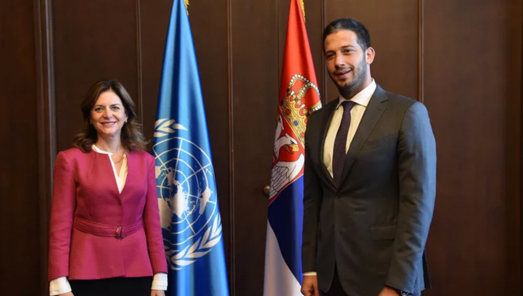 VAŽAN SASTANAK! Ministar Udovičić sa direktorkom Populacionog fonda UN Armitaž: Uspešnu saradnju baziramo na zajedničkom doprinosu sve boljem položaju mladih! (FOTO)