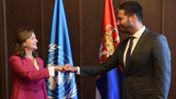 VAŽAN SASTANAK! Ministar Udovičić sa direktorkom Populacionog fonda UN Armitaž: Uspešnu saradnju baziramo na zajedničkom doprinosu sve boljem položaju mladih! (FOTO)