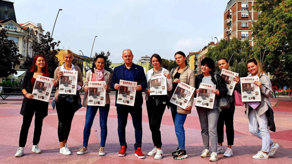 USPEŠNA PROMOCIJA "BORBE" U ŠAPCU