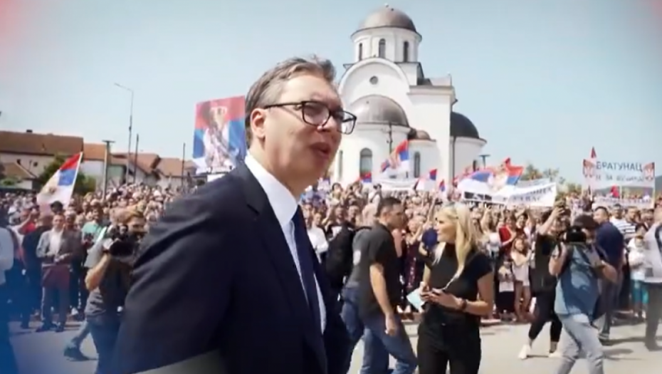 VUČIĆ PORUČIO Narod Srbije će doneti odluku (VIDEO)