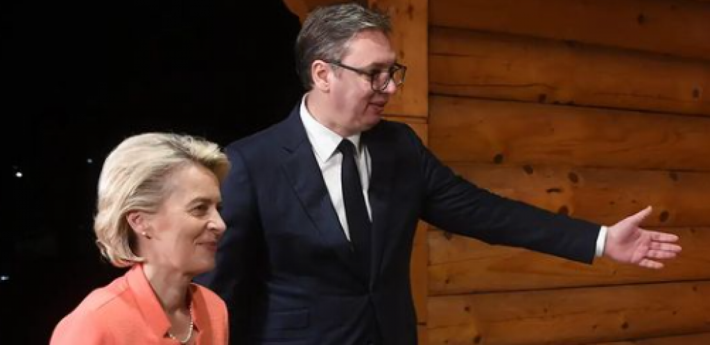 VUČIĆ UGOSTIO URSULU FON DER LAJEN U VILI MIR Predsednik je sutra vodi na važnu lokaciju, pokreće se veliki projekat