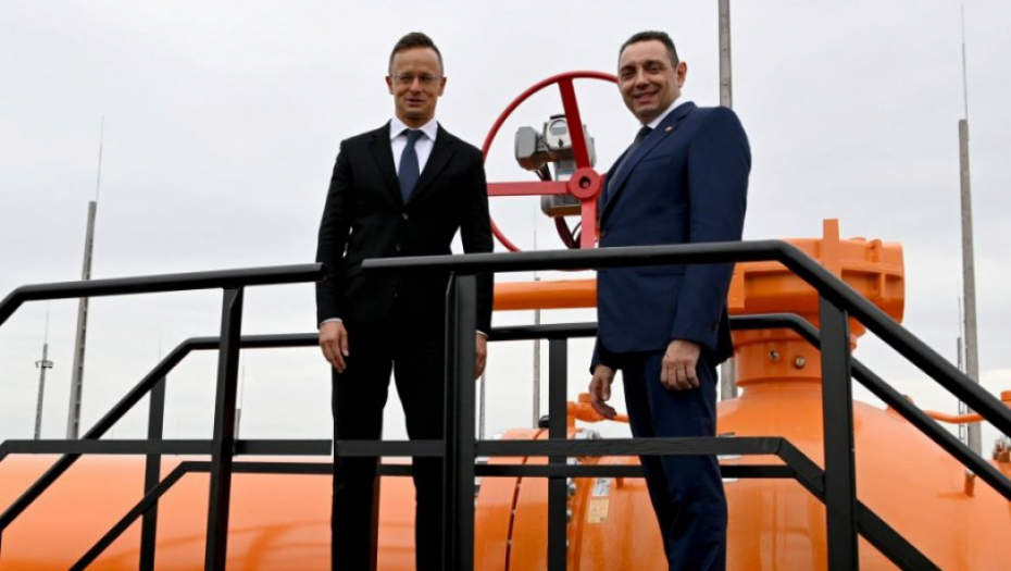 OTVOREN GASNI PUT OD SRBIJE KA MAĐARSKOJ Vulin istakao: Obezbedili smo energetsku nezavisnost naših zemalja