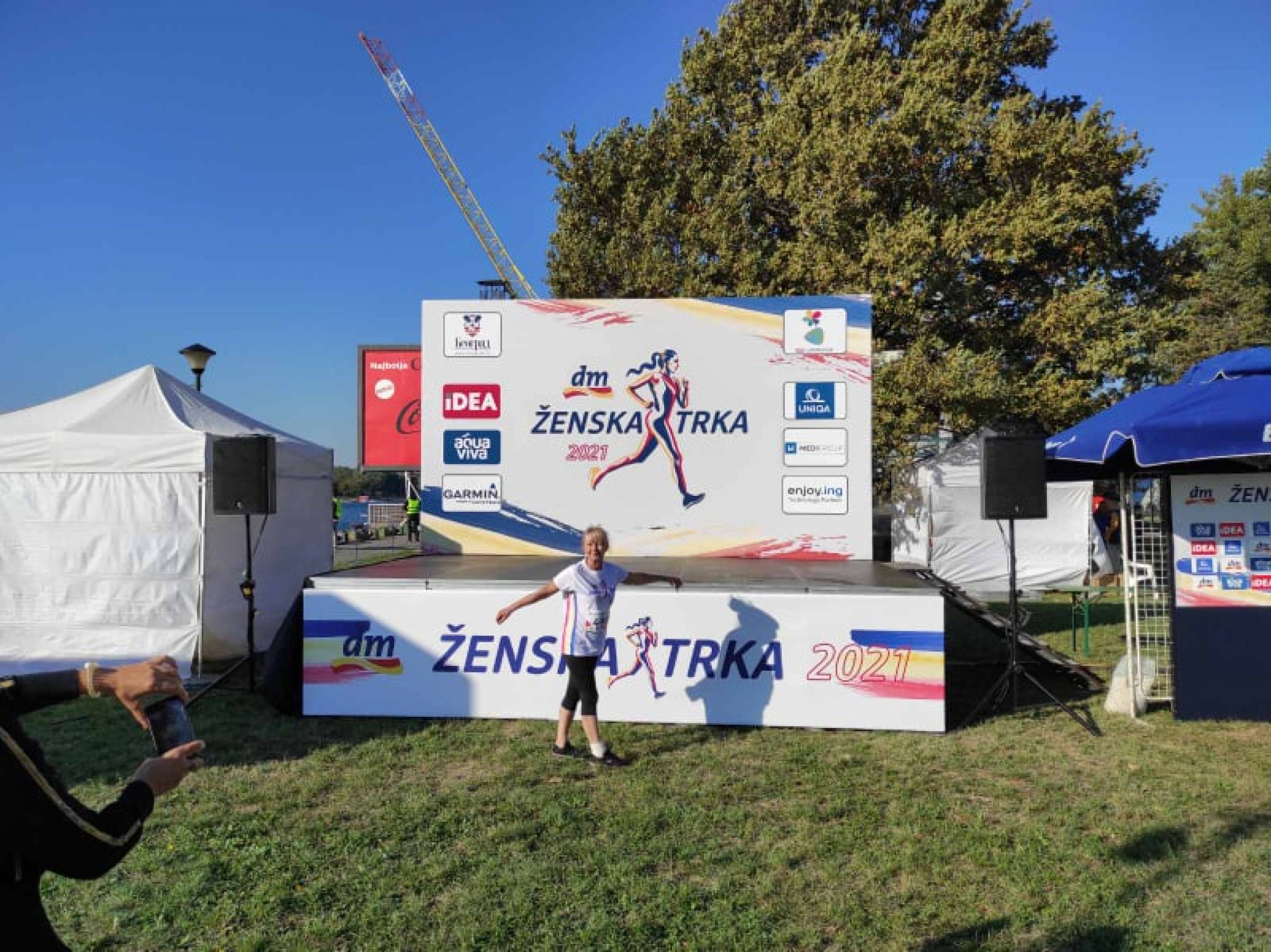 SPEKTAKL NA ADI! Olivera Jevtić pobednica dm Ženske trke!