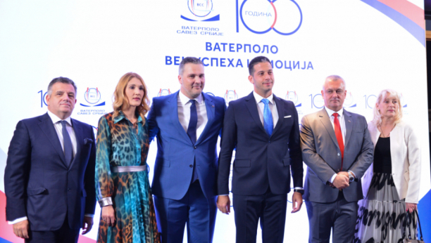 MINISTAR UDOVIČIĆ POVODOM 100 GODINA VATERPOLA U SRBIJI: Čast i privilegija biti deo srpske vaterpolo bajke