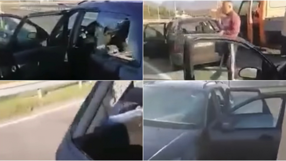 DIVLJAŠTVO KOD SRPSKE KUĆE Uništavali automobile uz psovanje srpske majke i sve snimili (VIDEO)