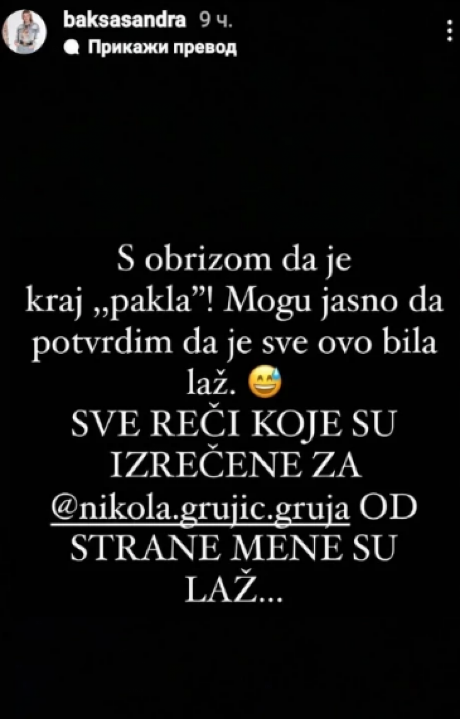 SVE SAM SLAGALA! Izbačena ukućanka otkrila najveću tajnu Zadruge 5, a nakon ovoga više ništa neće biti isto!