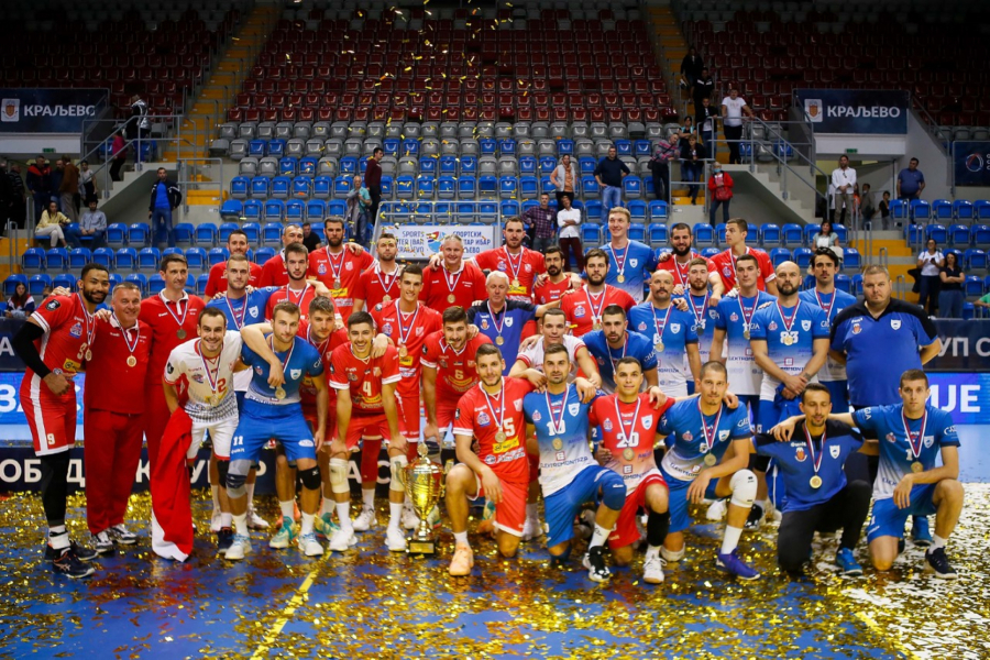 CRVENO-BELIMA 4. TROFEJ SUPERKUPA Voša bolja od Ribnice