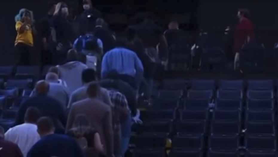 DRAMA U NBA! Nikad viđena scena: Alarm, prekid i na kraju evakuacija (VIDEO)