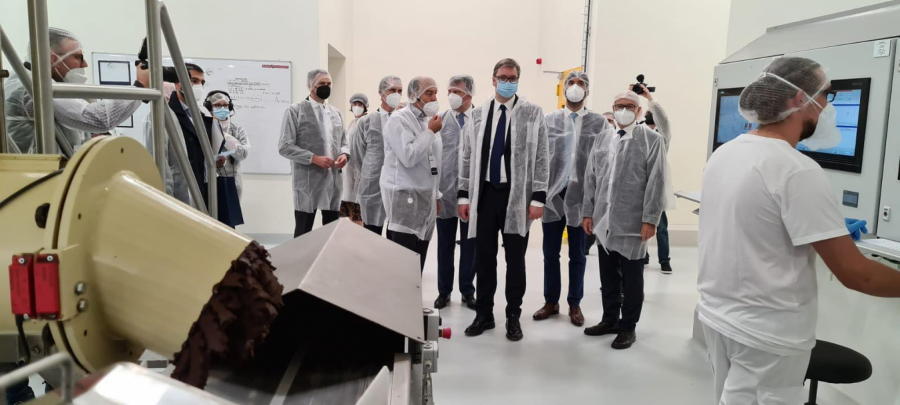 VELIKI DAN ZA NOVI SAD Oglasio se Mirović - Od danas će iz Srbije u svet ići najkvalitetnije čokolade