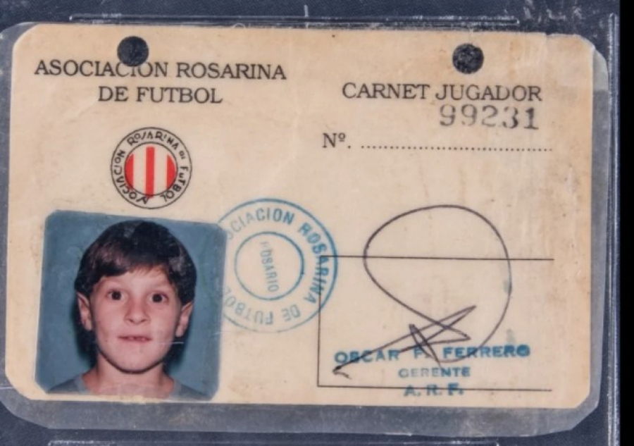 CENA VRTOGLAVO SKAČE Prodaje se Mesijev prvi potpis (FOTO)