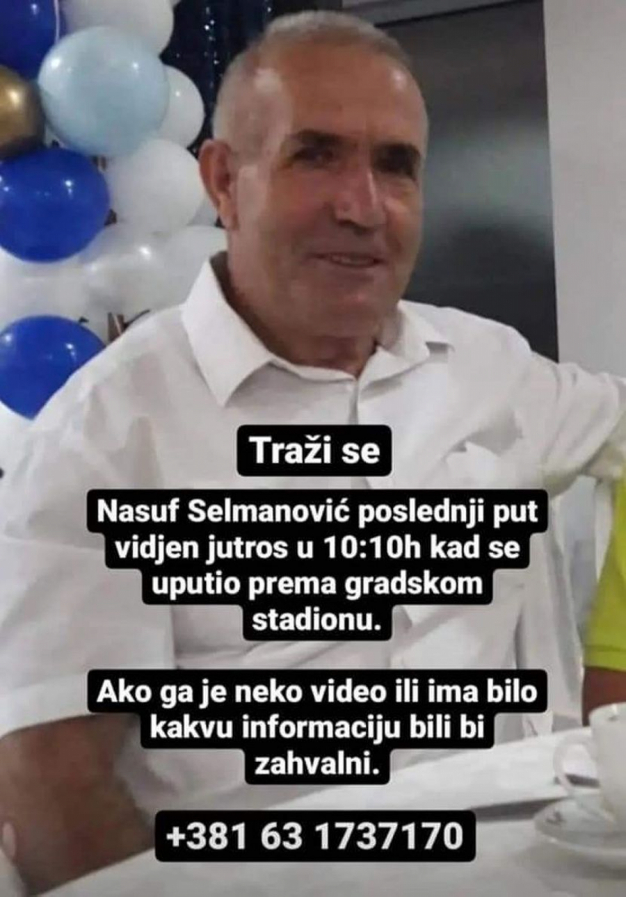 NESTAO PROFESOR IZ TUTINA Od juče ujutro mu se gubi svaki trag
