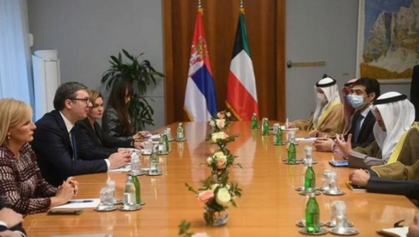 Vučić na sastanku sa šefom diplomatije Kuvajta