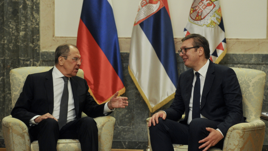 Vučić toplim rečima dočekao Lavrova: Dobro došli, dragi prijatelju! (FOTO)
