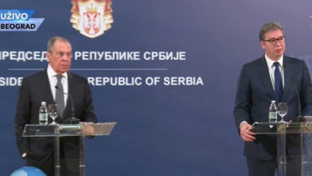 VAŽNO UKLJUČENJE IZ PREDSEDNIŠTVA Vučić i Lavrov: Postigli smo velike rezultate i važne dogovore! (VIDEO)