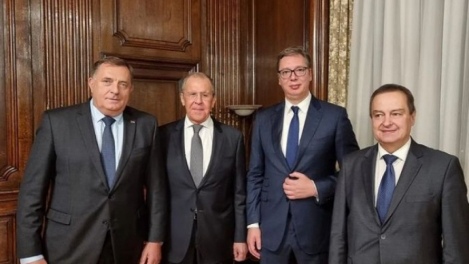 "I PORED TEŠKIH TEMA, BIĆE OVO LEPO VEČE" Predsednik se nakon sastanka sa Lavrovom požalio na jednu stvar