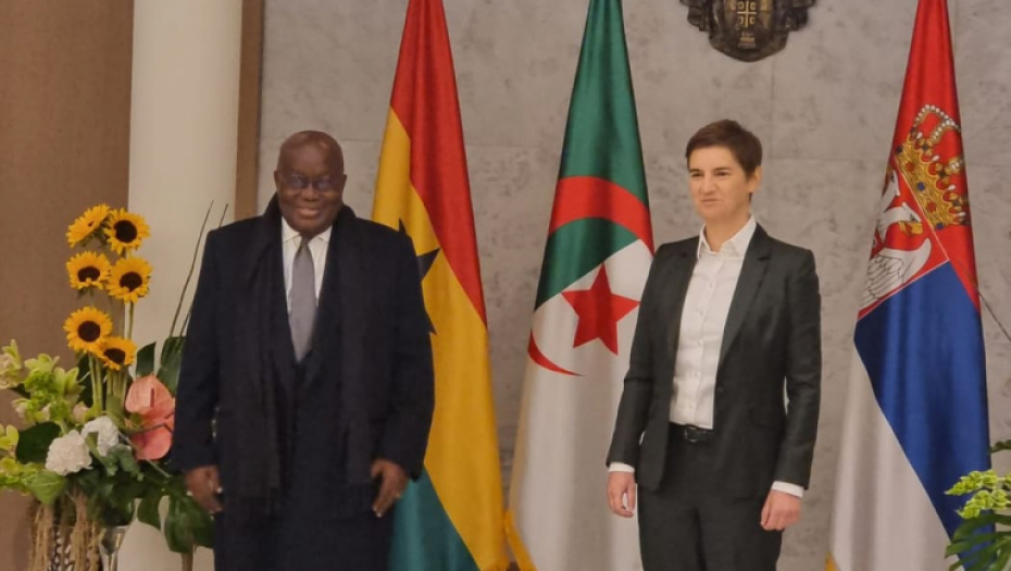 ANA BRNABIĆ NA VEČERI SA DELEGACIJOM: Zadovoljstvo mi je da razgovaram sa dva afrička lidera! (VIDEO)