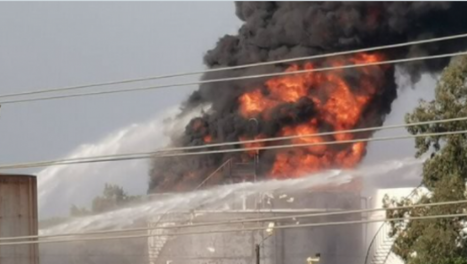 NOVA HAVARIJA U LIBANU Veliki požar u naftnom postrojenju, vojska evakuiše stanovništvo (VIDEO)