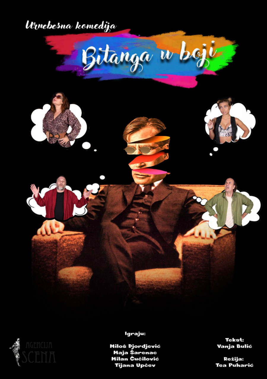 VANJINA BITANGA U BOJI Premijera nove predstave Vanje Bulića u Akademiji 28