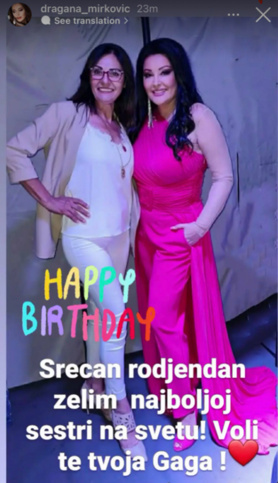 SLAVLJE U DOMU DRAGANE MIRKOVIĆ! Pevačica ima poseban razlog za radost, evo šta je u pitanju!