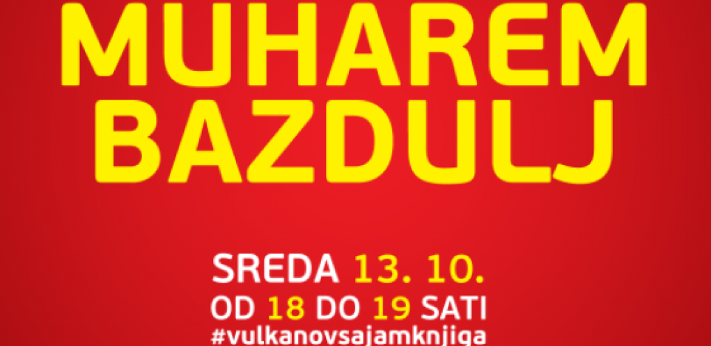 POTPISIVANJE KNJIGA MUHAREMA BAZDULJA! Najpopularniji mladi pisac potpisivaće svoja dela, evo kad i gde!