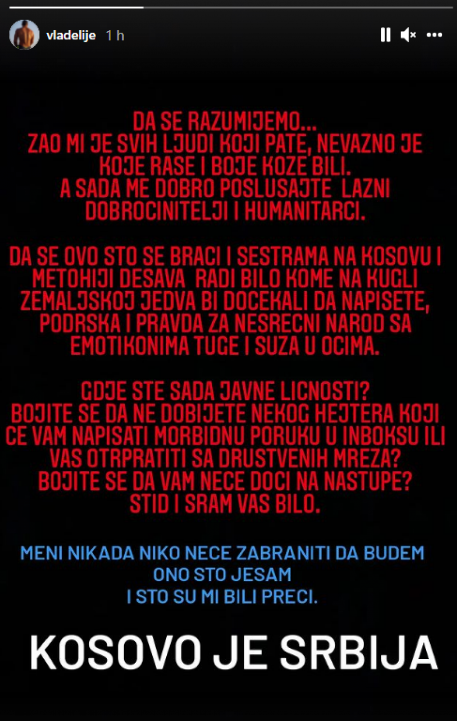 KOSOVO JE SRBIJA! Vladimir se oglasio nakon brutalnog napada na naš narod, a Tomovićevu poruku svi treba pažljivo da pročitaju! (FOTO)