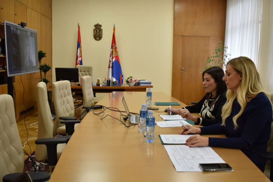 VUJOVIĆ U RAZGOVORU S MISIJOM MMF Predstavljene aktivnosti na zaštiti životne sredine