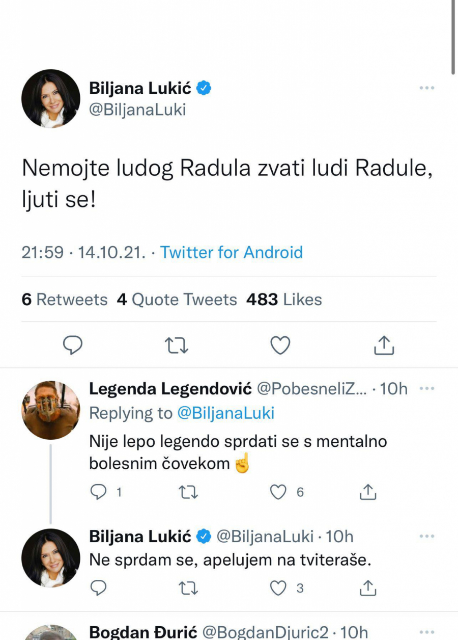 TI SI LUDI RADULE! Đilas udara nisko