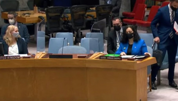 VJOSA OSMANI BRUTALNO PONIŽENA Incident na sednici Saveta bezbednosti UN, predsedavajući očitao lekciju prvoj ženi lažne države!