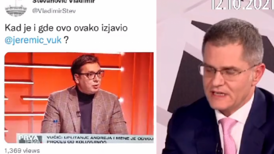 TOP PET LAŽI JEREMIĆA Srbija je zapanjena, Vuk u sukobu sa istinom! (VIDEO)