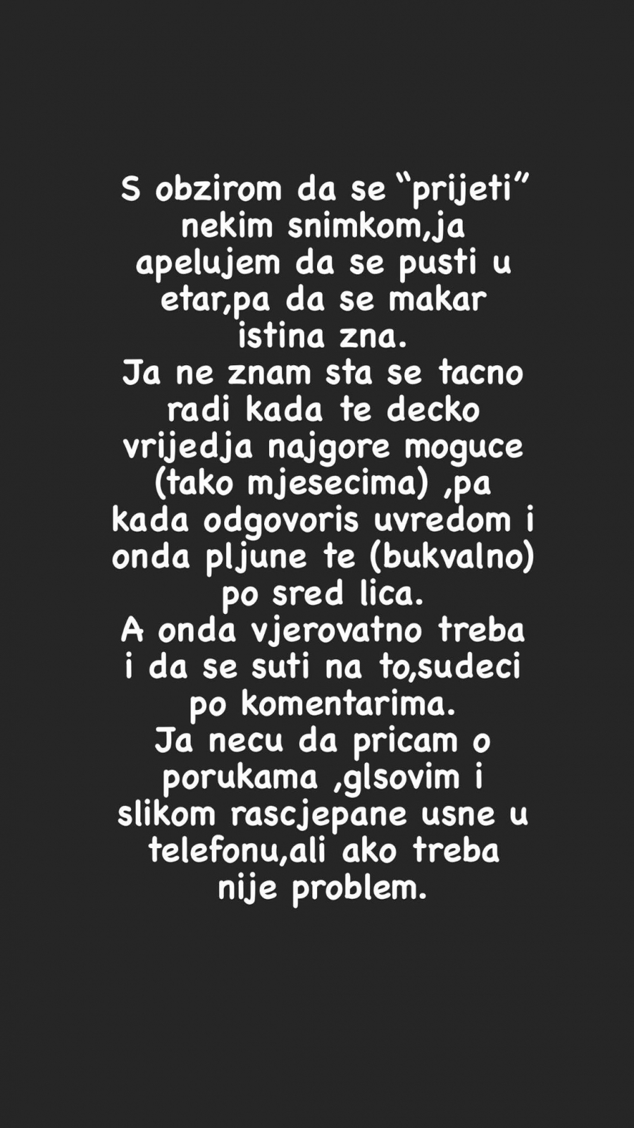 POCEPAO JOJ USNU Rialda pokazala ključni dokaz, Kenan će na robiju zbog ovoga?