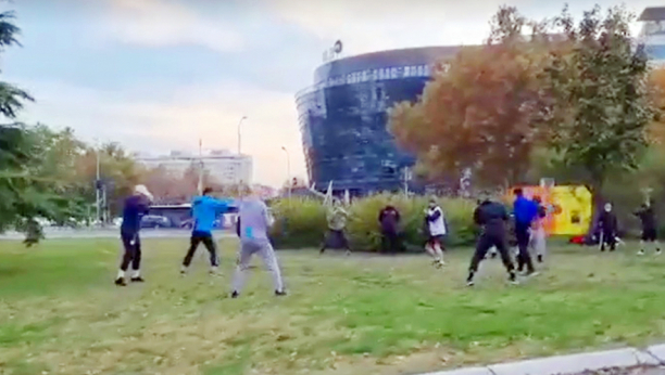 PRIPREME ZA SPEKTAKL Beograd vrvi od boksera (VIDEO)