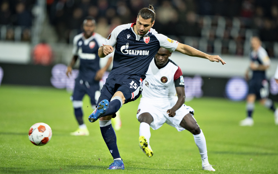 CRVENA ZVEZDA OSTALA LIDER GRUPE Golom Ivanića crveno-beli osvojili bod protiv Mitjilanda (FOTO, VIDEO)