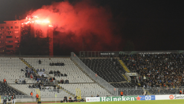 UEFA BEZ MILOSTI Partizan drastično kažnjen zbog navijača!