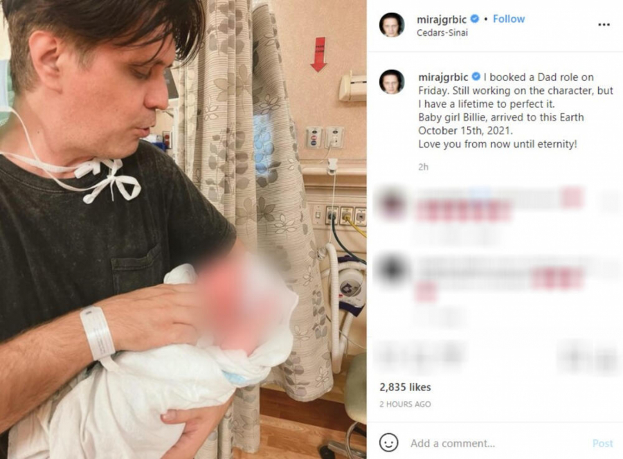 STIGLE RODE! Čuveni Čombe iz hit serije postao otac, glumački par dao ćerkici veoma retko i neobično ime! (FOTO)