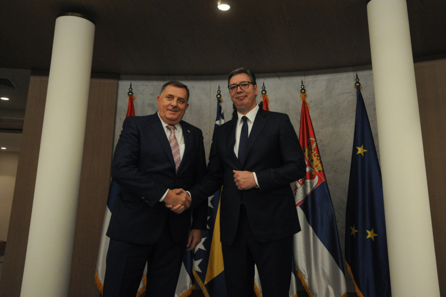 ISPRAVKA: Vučić i Dodik razgovarali o razvoju infrastrukture i infrastrukturnom spajanju Srbije i Srpske, Srbije i Bosne i Hercegovine