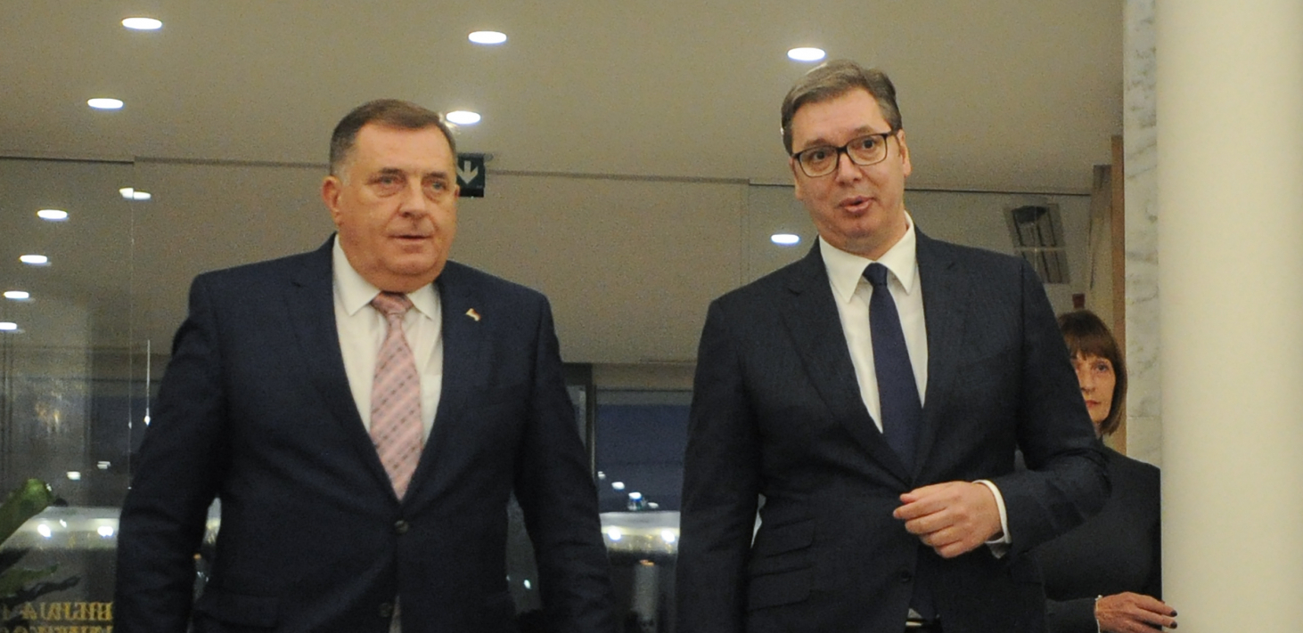 VAŽAN SASTANAK PREDSEDNIKA VUČIĆA I DODIKA Sutra u Predsedništvu!