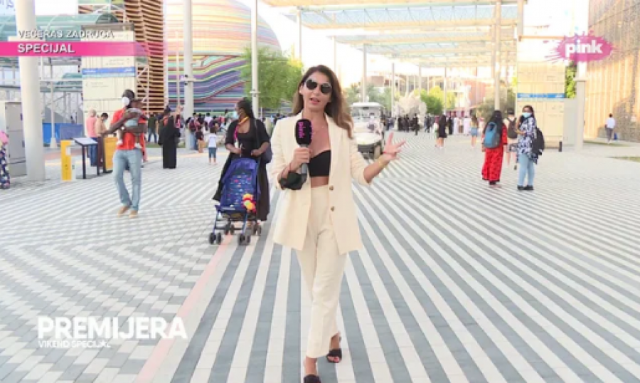 PROVOD ZA SVE PARE  Sanja Marinković uživa u Dubaiju, vozi se luksuznim automobilom, a na jednu stvar je posebno obratila pažnju