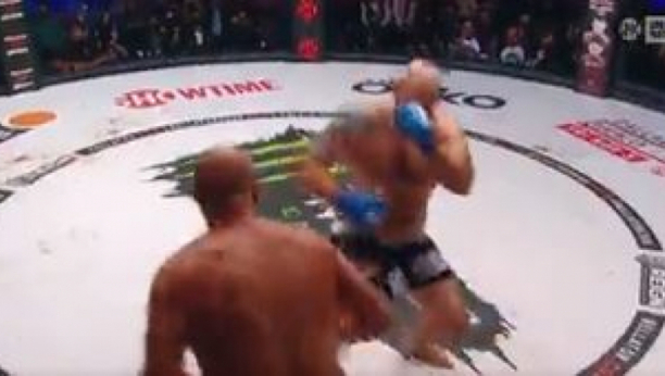 LEGENDARNI FEDOR ZABLISTAO KAO U NAJBOLJIM DANIMA! "Poslednji imperator" nokautirao Amerikanca u prvoj rundi! (VIDEO)