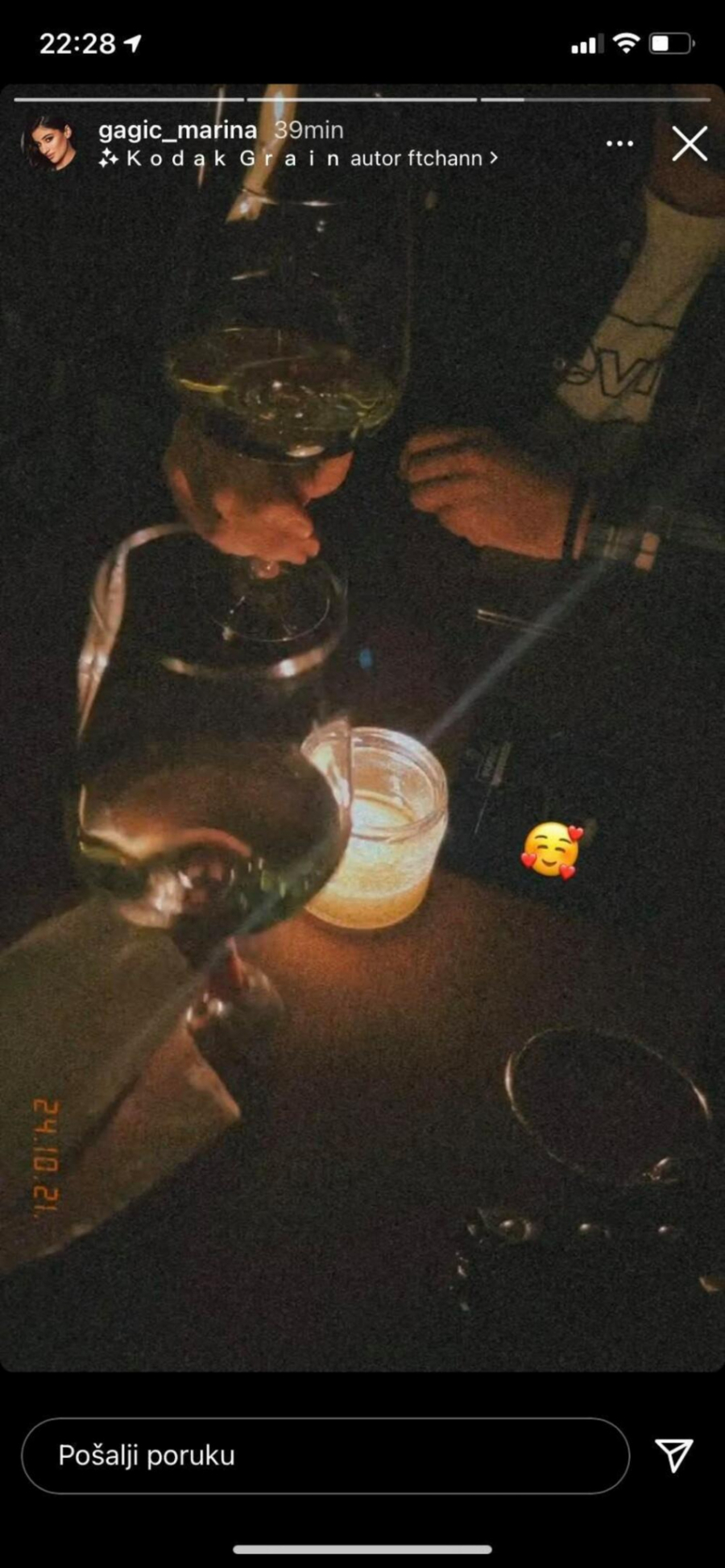 DARKOVA BIVŠA NAŠLA NOVOG DEČKA Marina prebolela Lazića, pa objavila fotku s romantične večere!