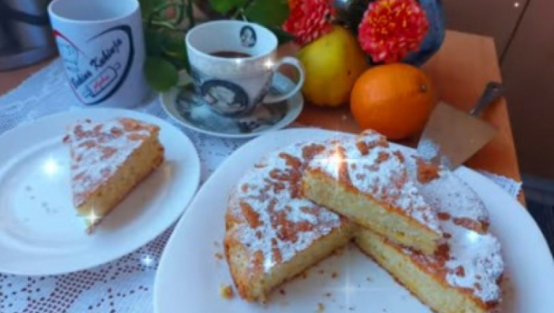 SASTOJKE ZA STARINSKI DESERT VEĆ IMATE U KUHINJI Kolač sa limunom, predivnog mirisa i ukusa,  odlično ide uz čaj i kafu (VIDEO)