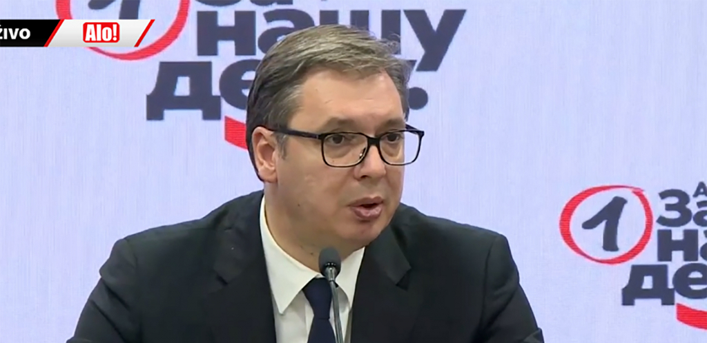 NAKON SASTANKA SA SPS Predsednik Vučić: Sledeći izbori biće između prošlosti, koju oni predstavalju i budućnosti koju želimo (FOTO/VIDEO)
