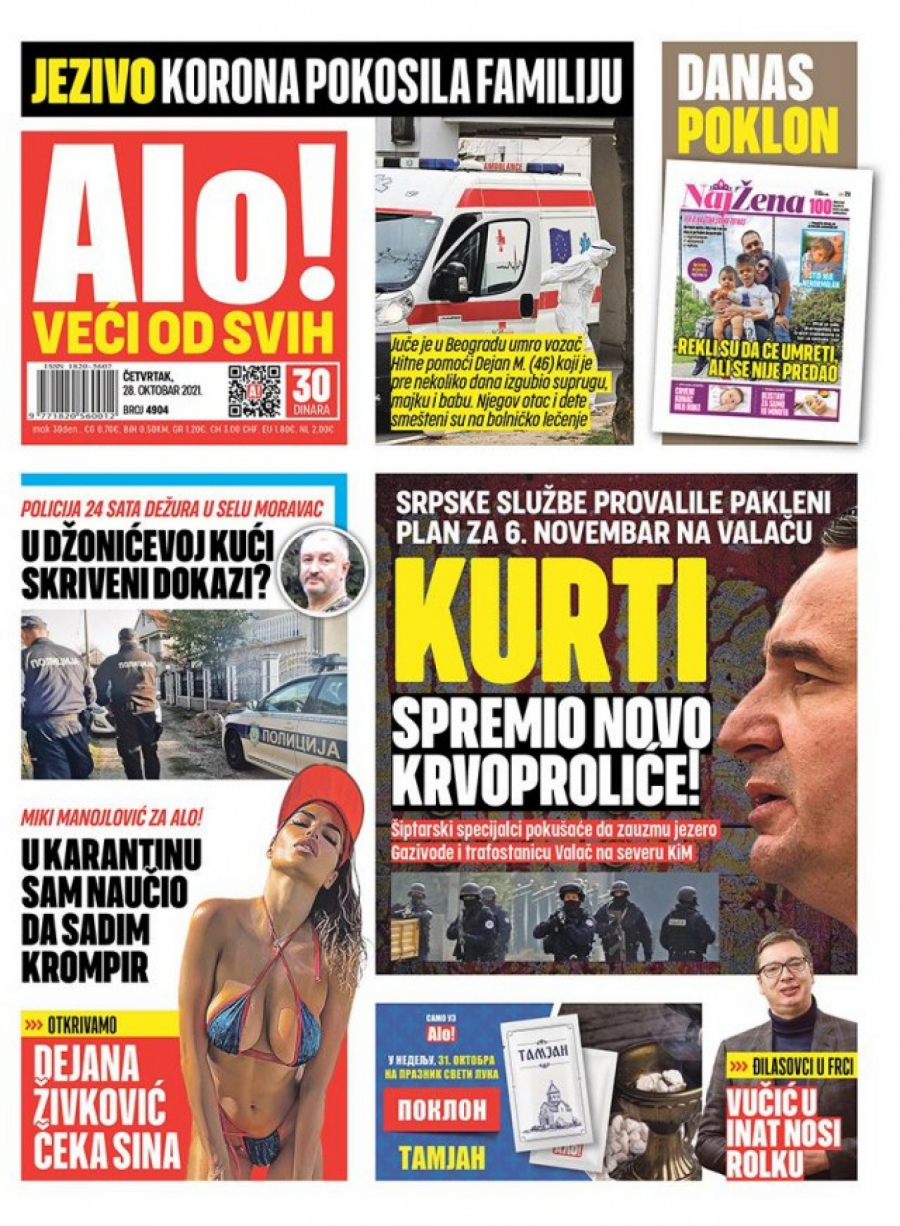 DANAS POKLON: Naj žena