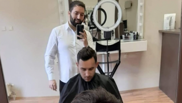 ON ŠIŠA "NA ĐOKOVIĆA" I "PUTINA": Mario iz Novog Sada za frizuru naplaćuje 120 evra, a sada je uradio nešto što nijednom frizeru nije palo na pamet