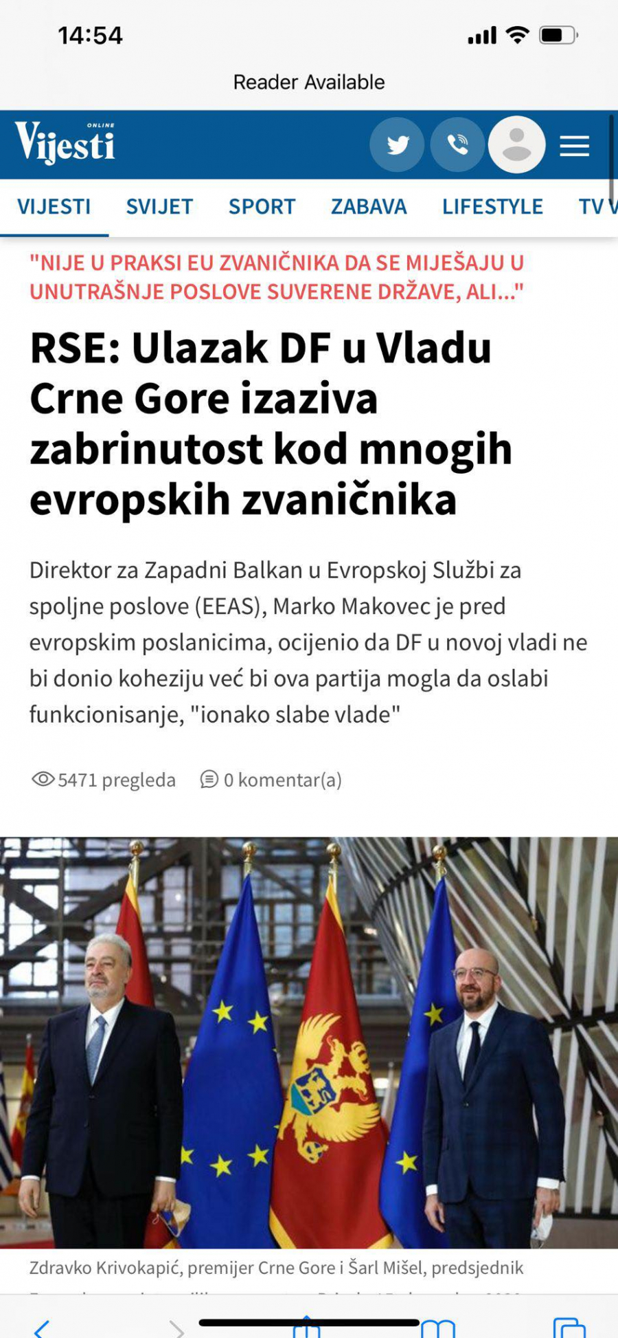 SKANDAL Evropska unija diktira uslove: Srpske stranke nisu dobrodošle u Vladu Crne Gore!