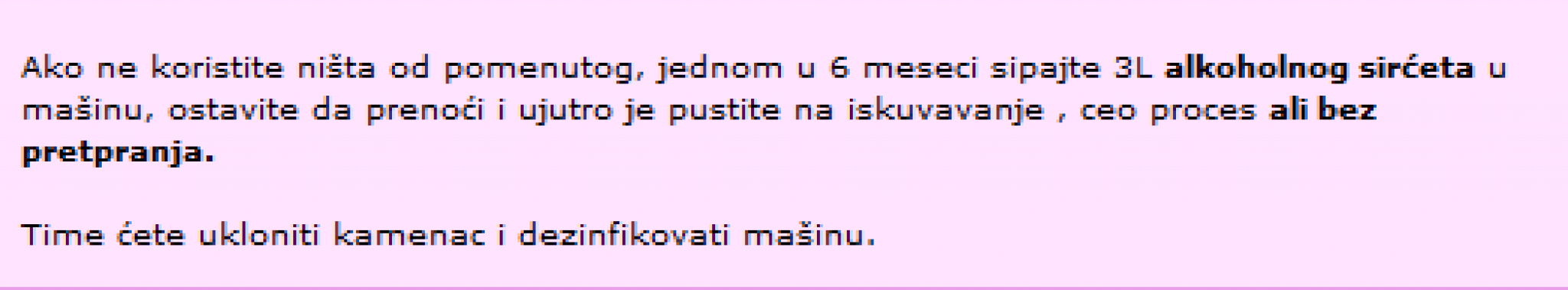 DA VAM VEŠ MAŠINA RADI KAO DA JE TEK KUPLJENA Napravite domaće sredstvo za čišćenje kamenca, em je jeftino, em efikasnije od hemikalija