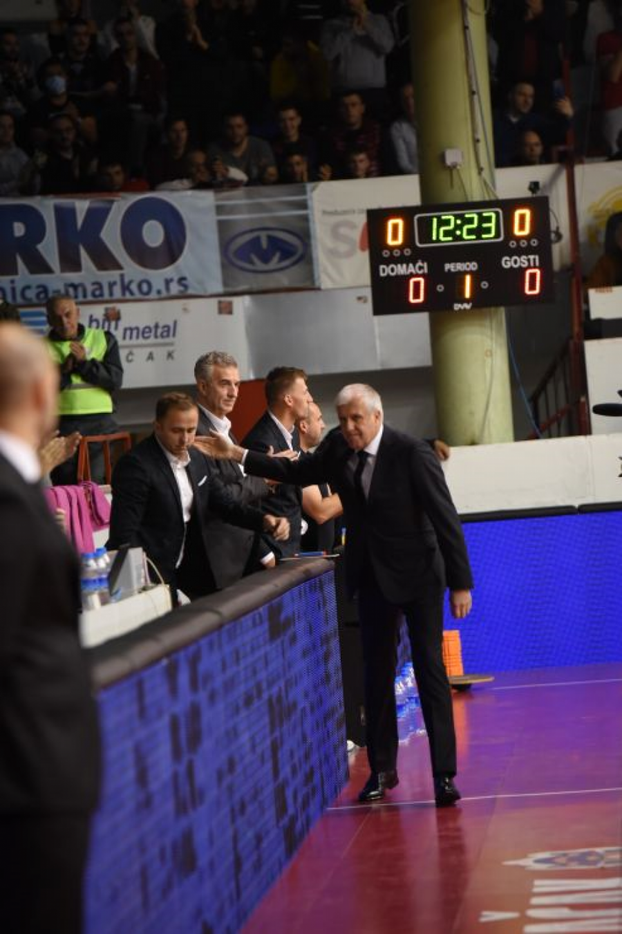 PARTIZAN 8 OD 8 Crno-beli moćni i u Čačku protiv Borca (VIDEO)