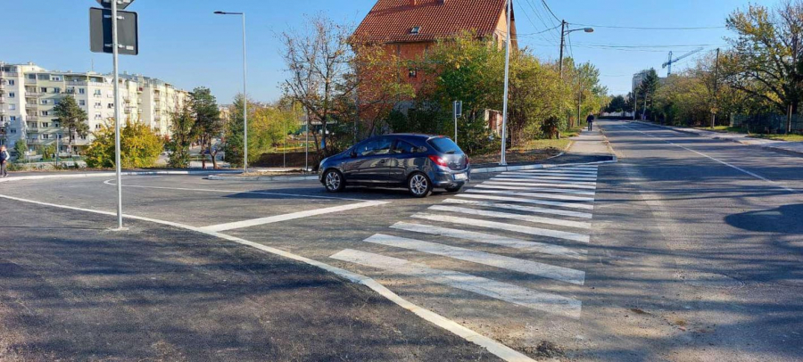 OBEĆANO - ISPUNJENO Danas je otvorena za saobraćaj nova saobraćajnica dužine oko 130 metara u Vojvode Stepe (FOTO)