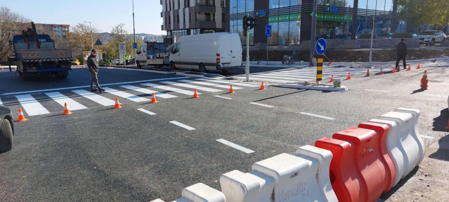 OBEĆANO - ISPUNJENO Danas je otvorena za saobraćaj nova saobraćajnica dužine oko 130 metara u Vojvode Stepe (FOTO)